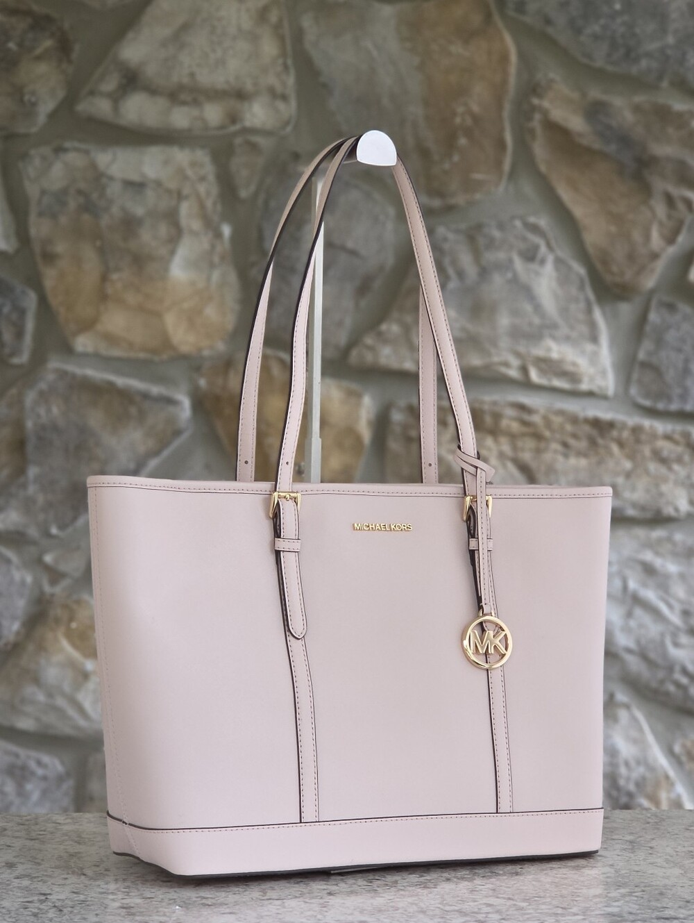 Michael Kors Jet Set Large Pink Tote